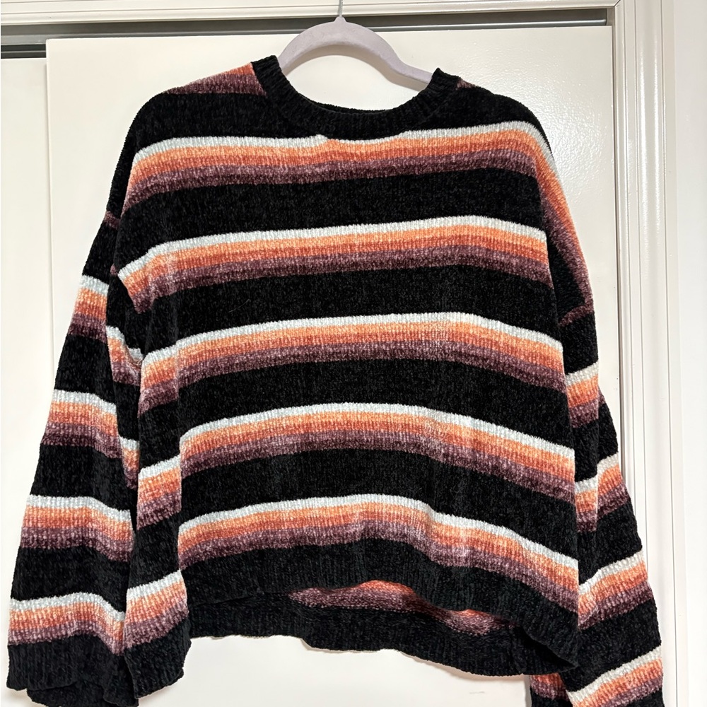 Volcom Cozy Chenille Striped Sweater - XXL